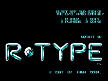 Title:  R-Type (Japan)