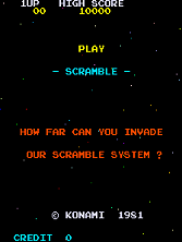 Title:  Scramble (bootleg)